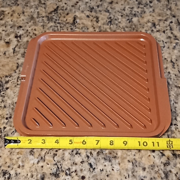 GOTHAM STEEL. Classic Nonstick Double Grill Reversible Pan. Titanium & Ceramic. - Picture 11 of 13